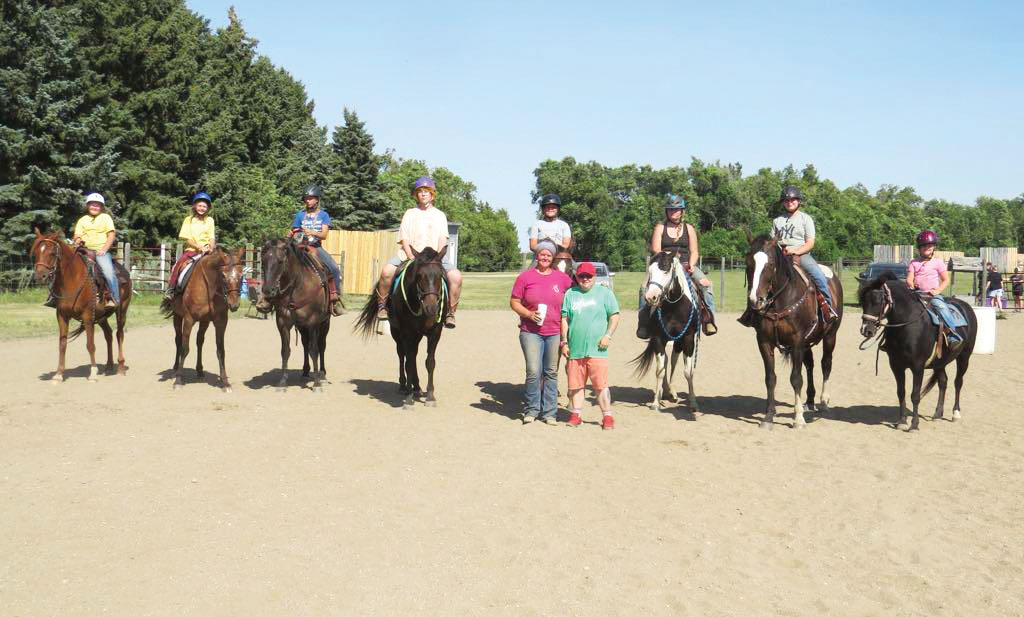 In the summer, a kid�s camp is held for one week. This gives kids the opportunity to learn and ride horses, ending with a youth horse show.